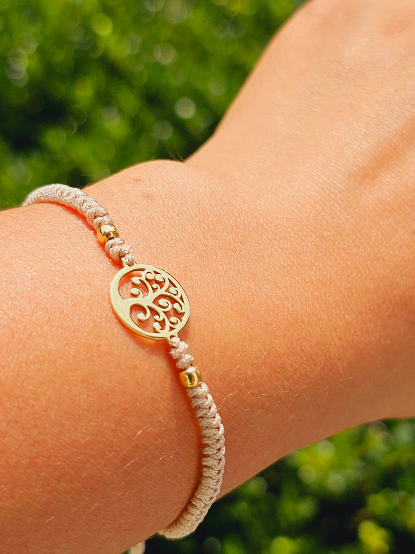 Cord Bracelet Tree of Life.