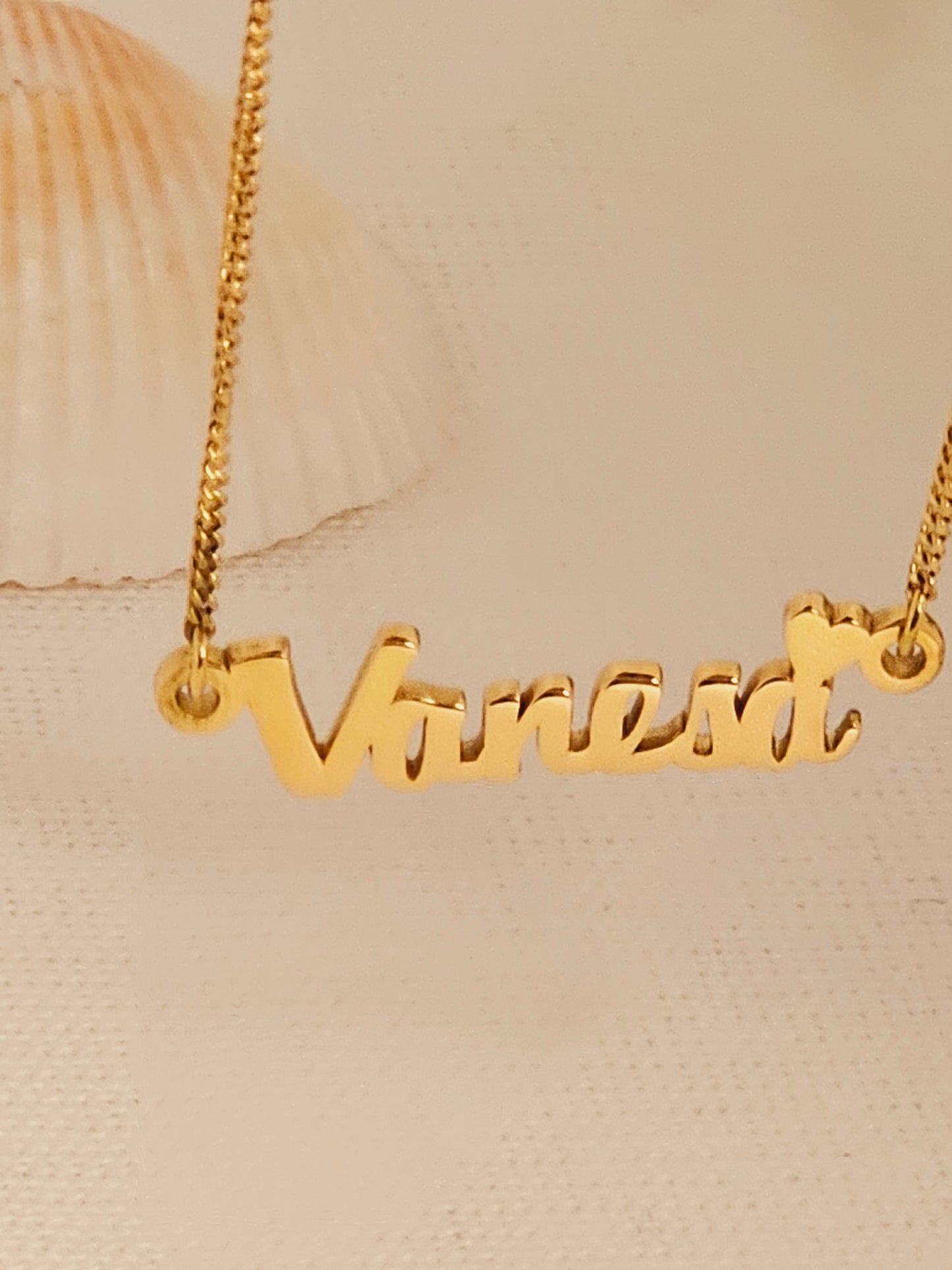 18k gold kids Necklaces" Vanessa"