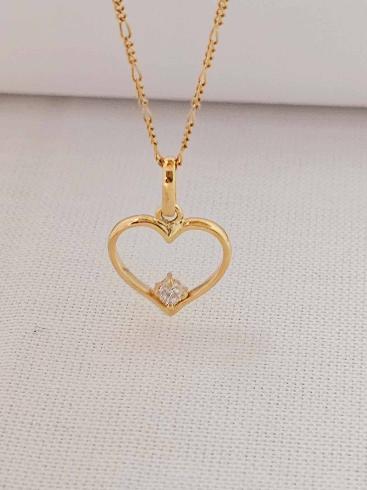 Heart/Crystal light point Pendant