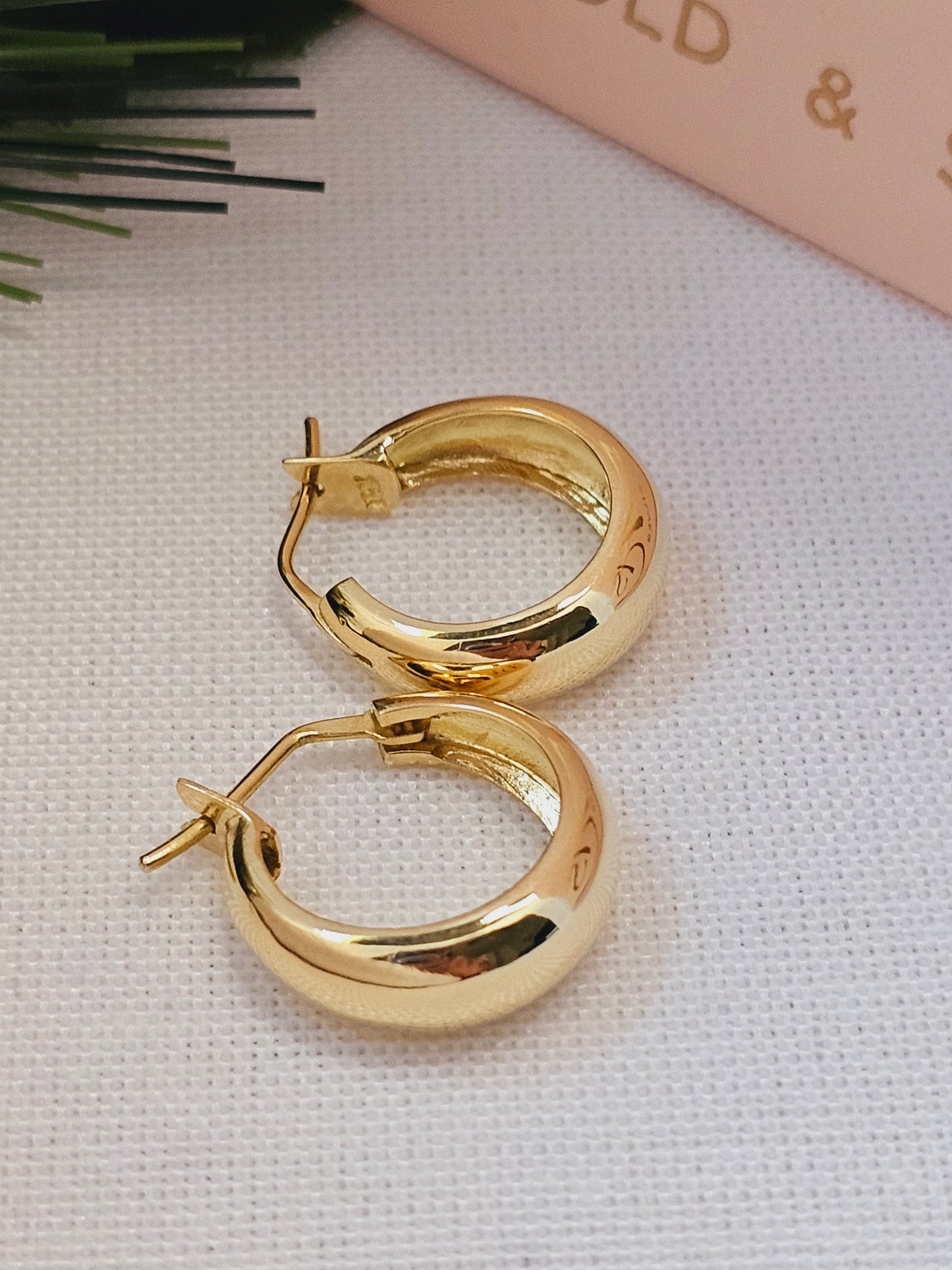 Argollas Modelo Canoa