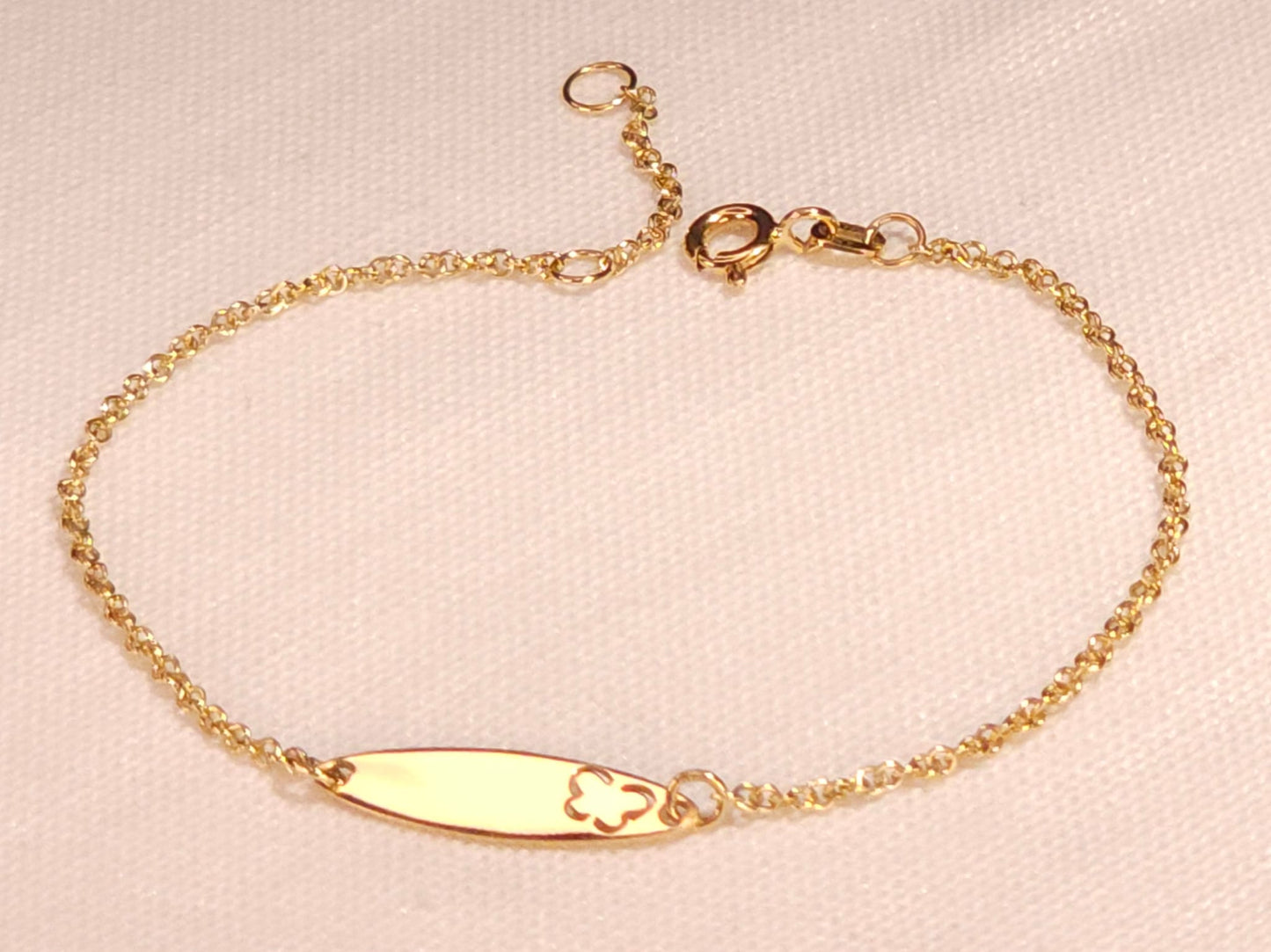 Bracelet Butterfly Kids / custom name.