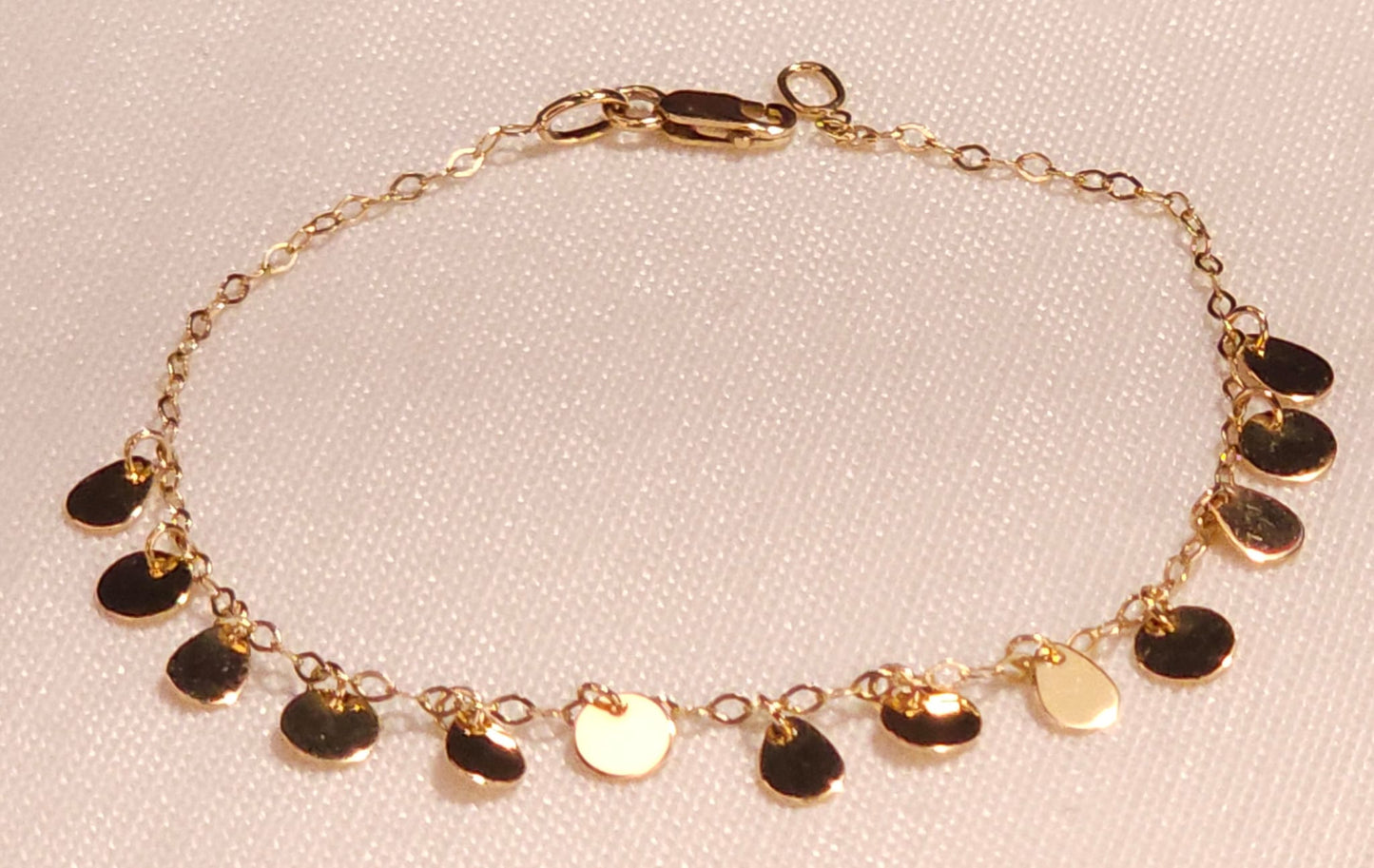 Bracelet Placas Colgantes.