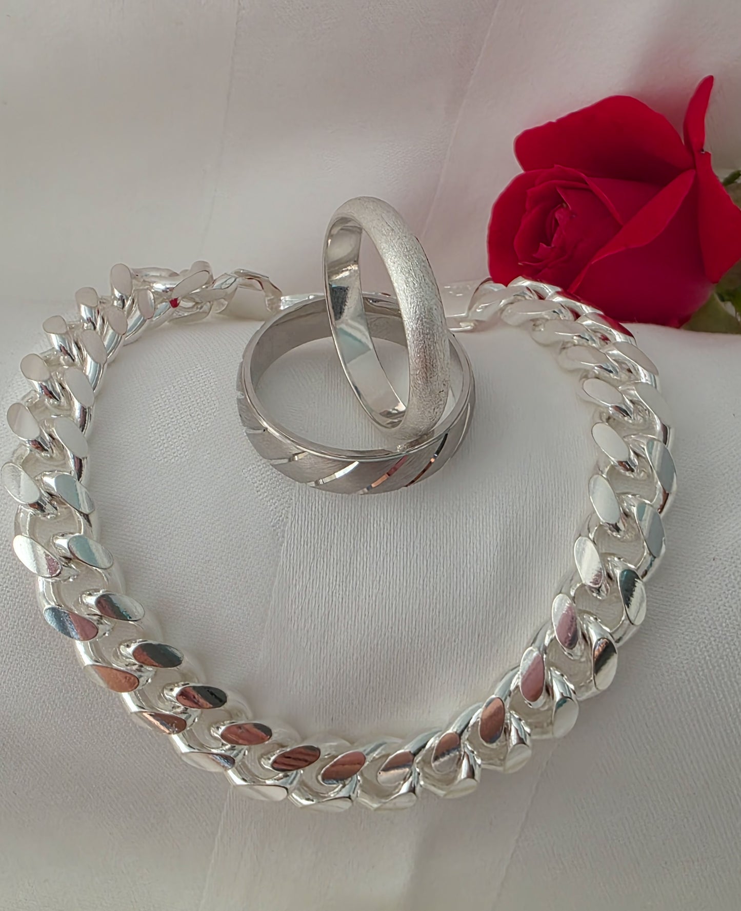 Esclava en silver 925 solido