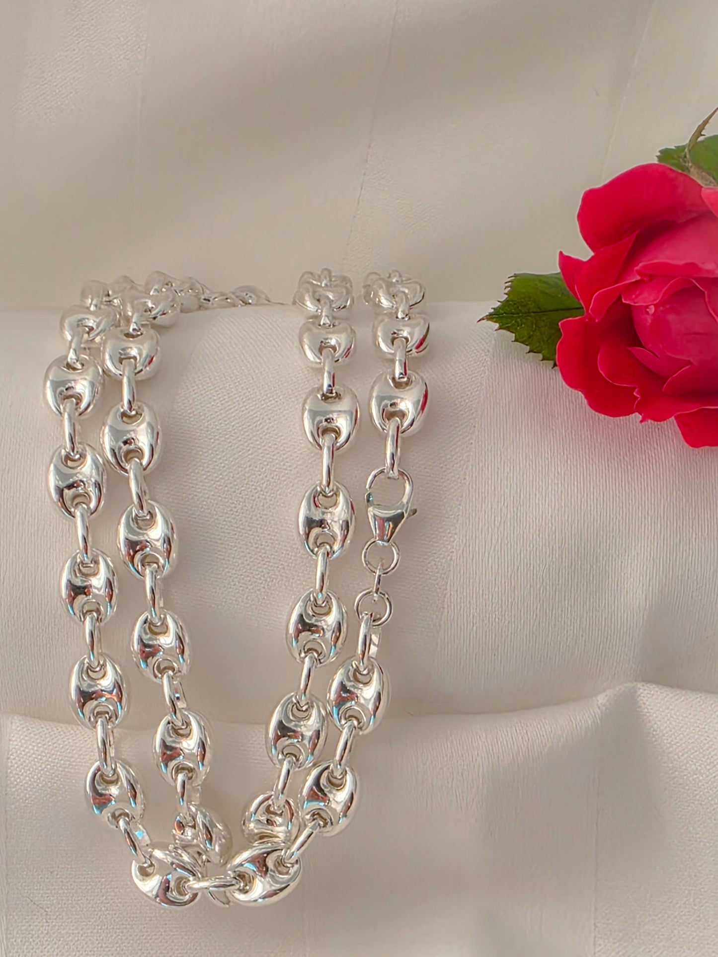 Necklace amor eterno e infinito, silver 925