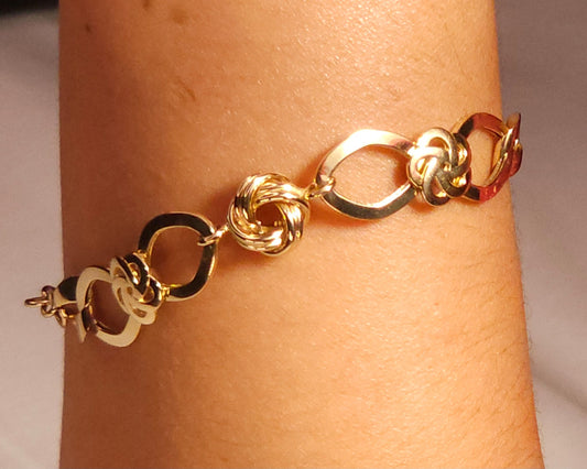 Bracelet Donatella con nudo.