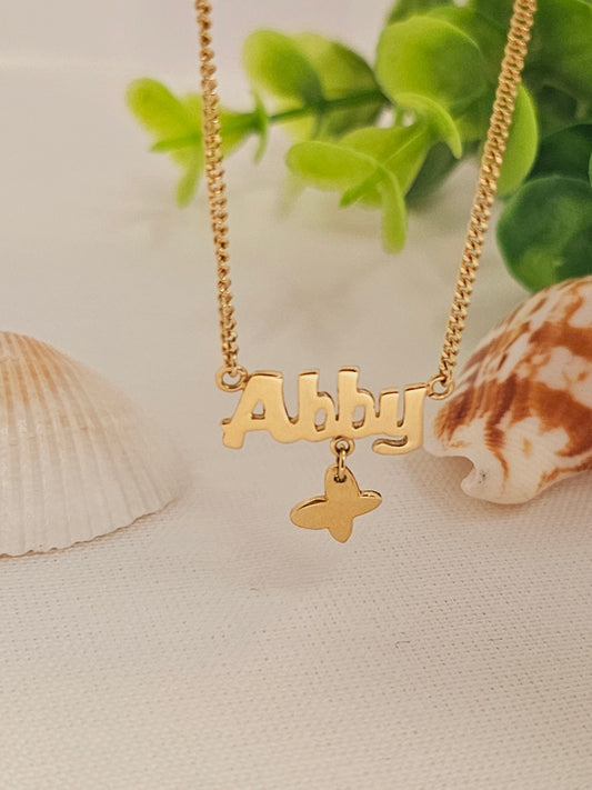 18k gold Kid Necklace "Abby"