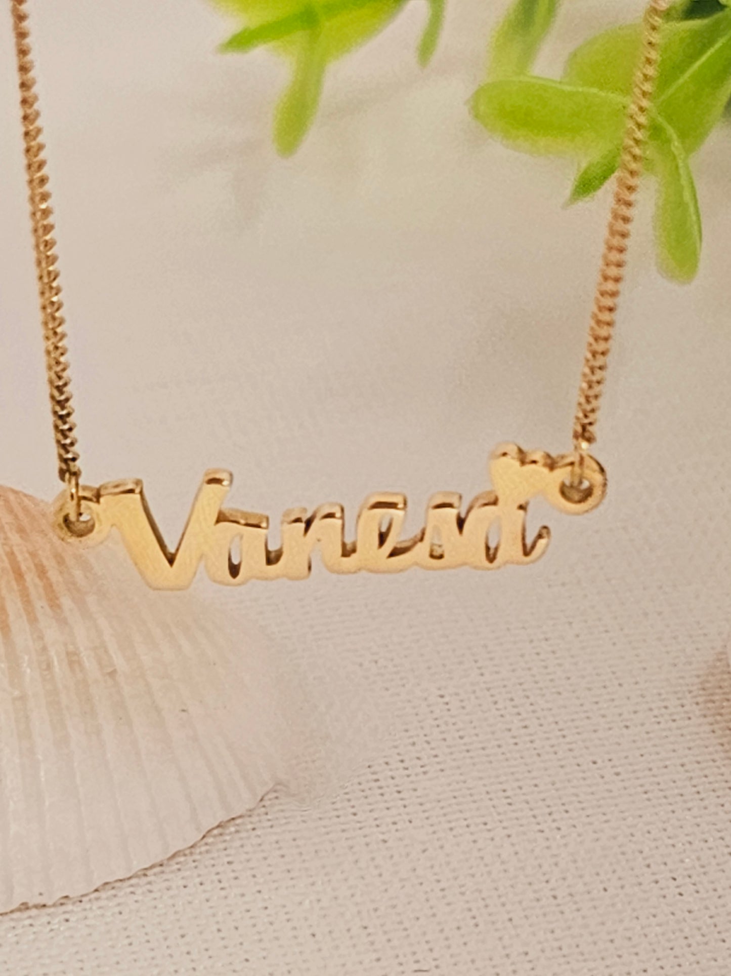 18k gold kids Necklaces" Vanessa"