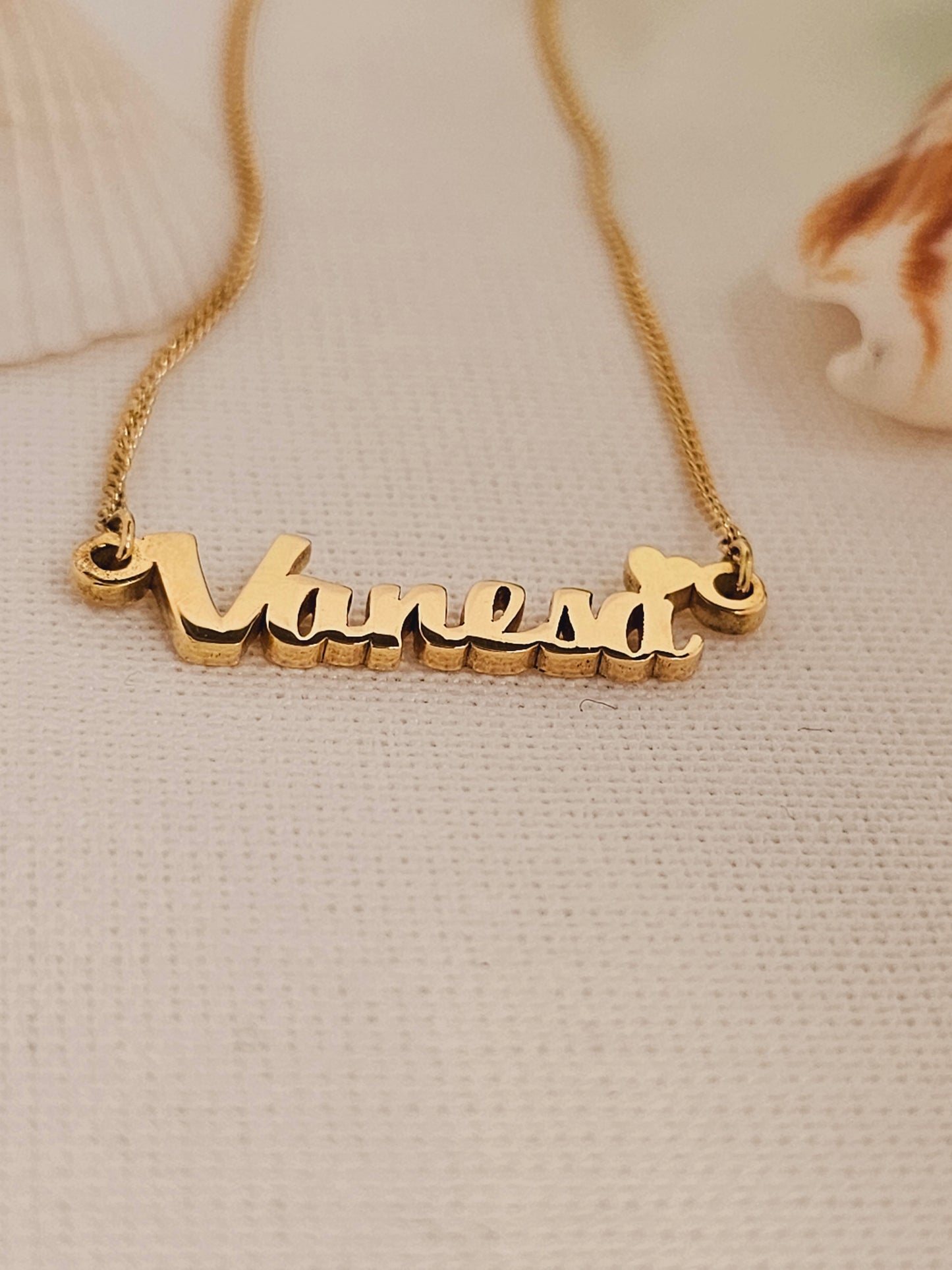 18k gold kids Necklaces" Vanessa"
