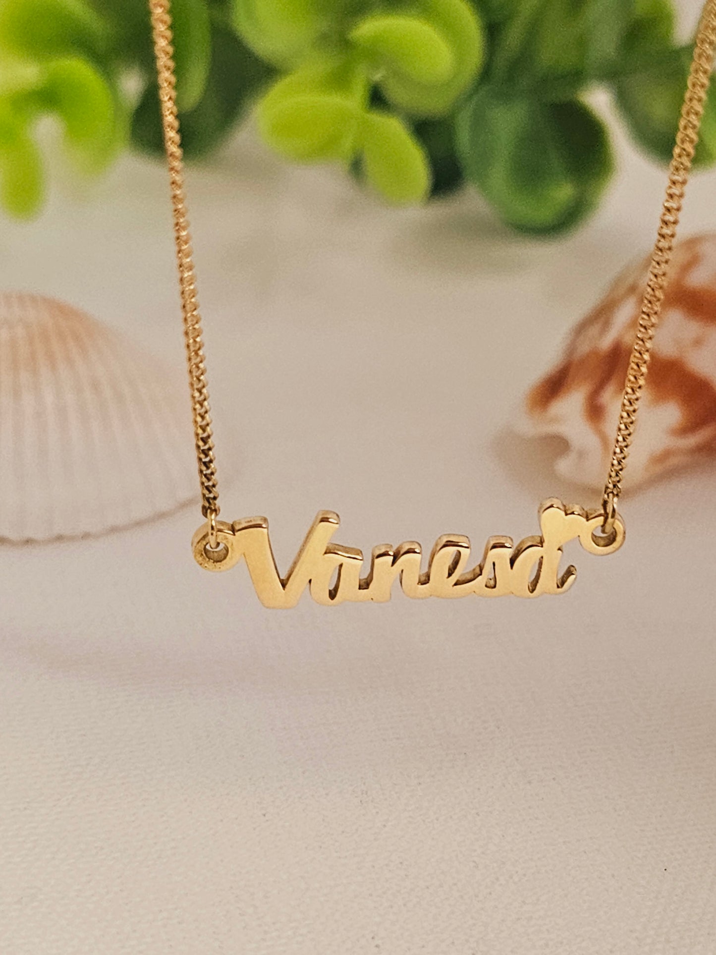 18k gold kids Necklaces" Vanessa"
