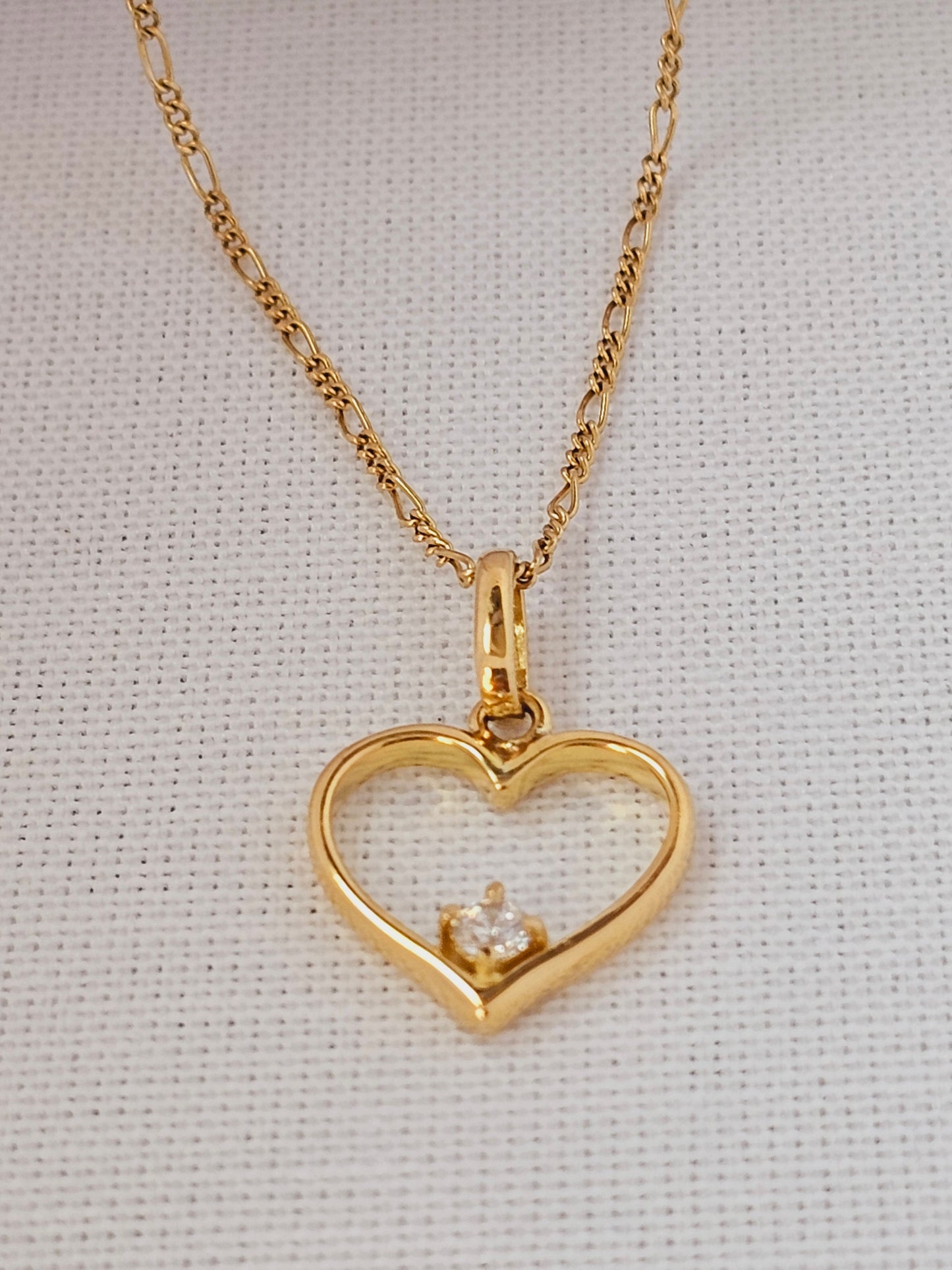 Heart/Crystal light point Pendant