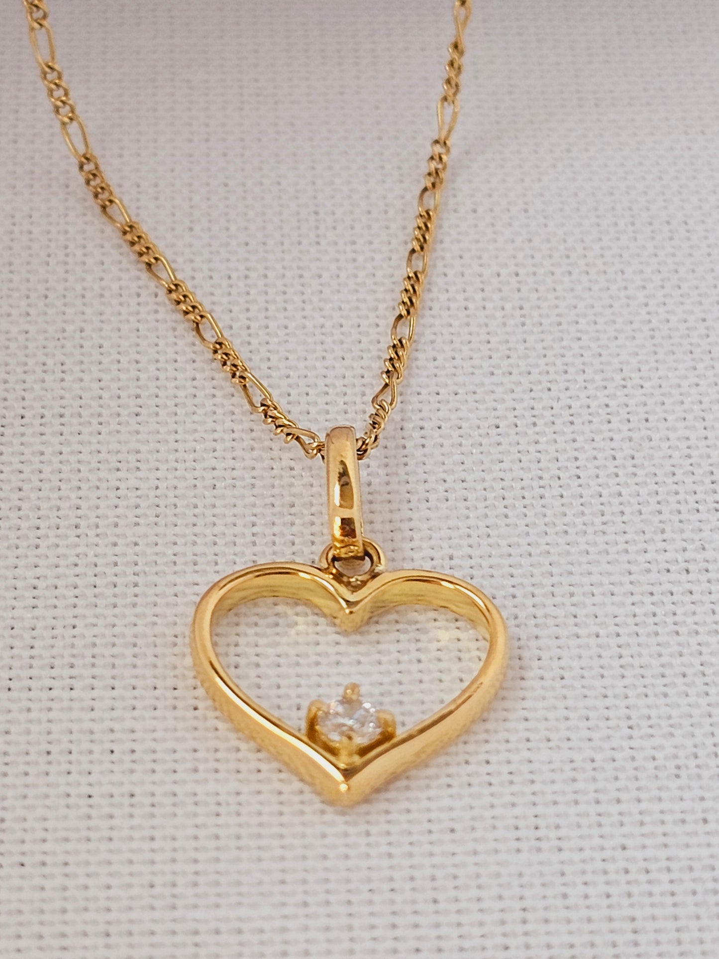 Heart/Crystal light point Pendant