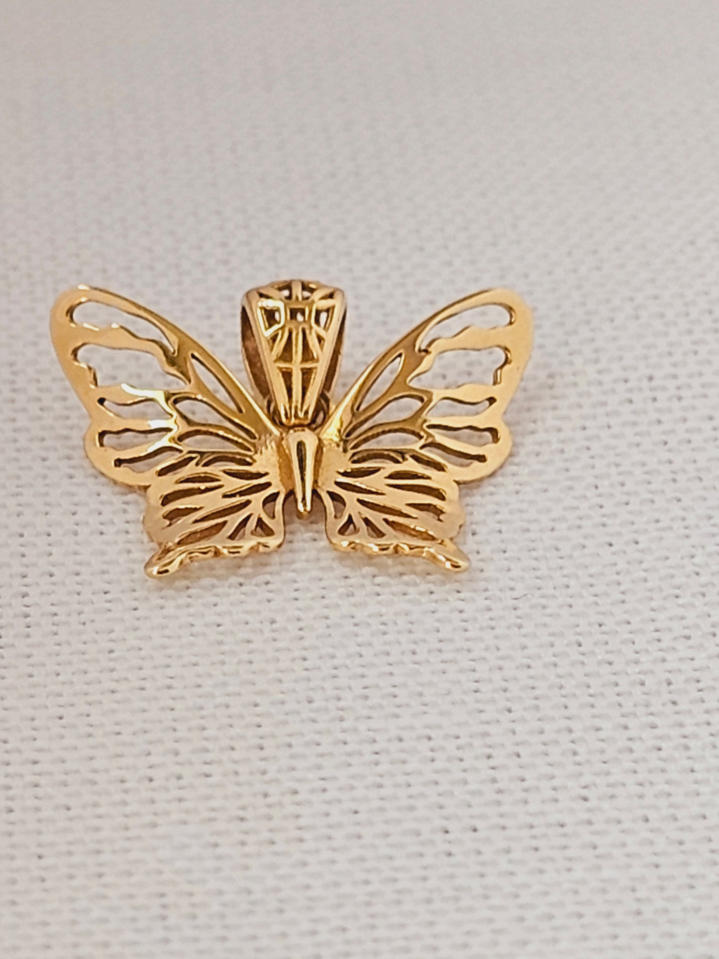 Butterfly Gold Pendant.