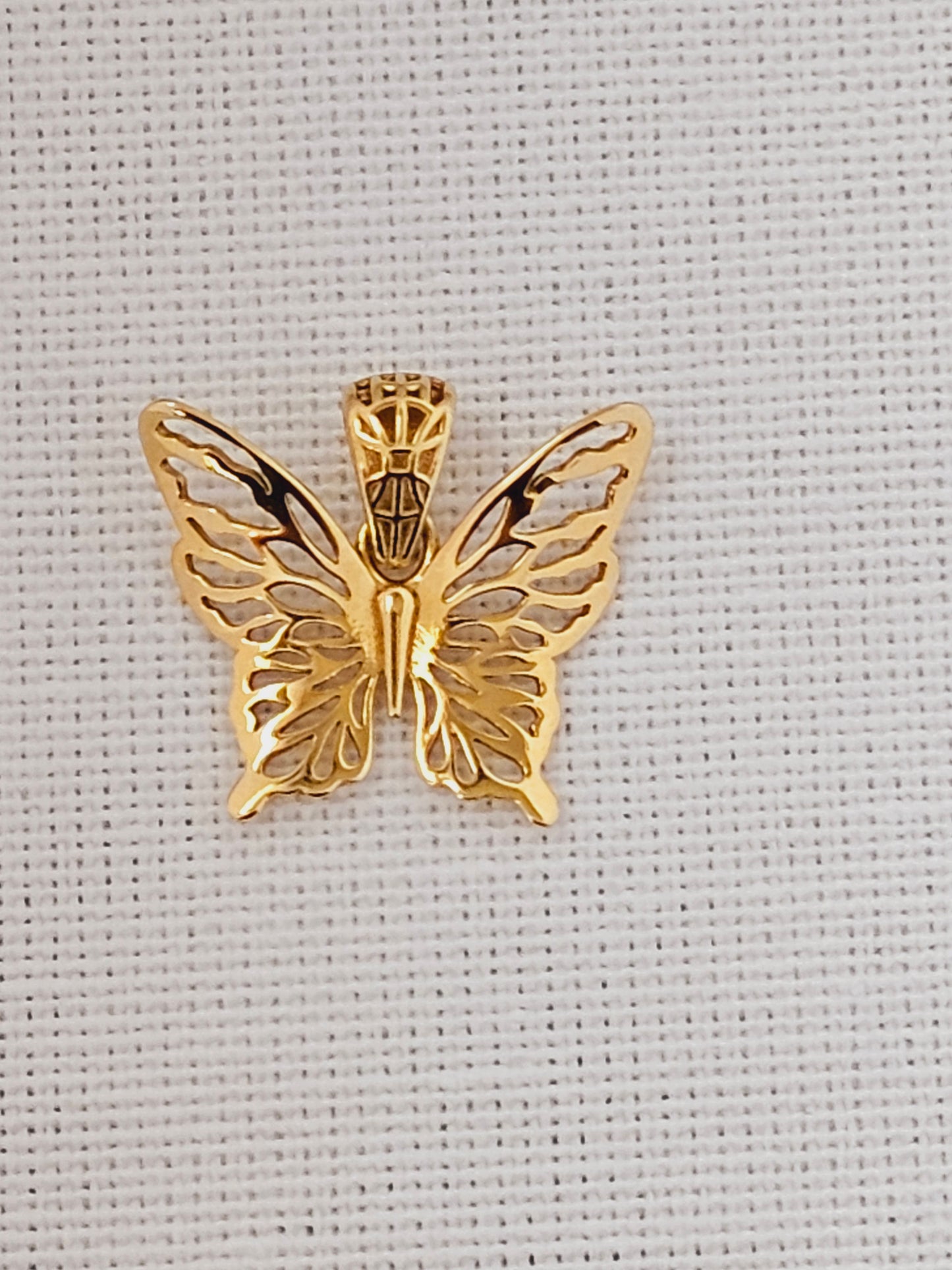 Butterfly Gold Pendant.
