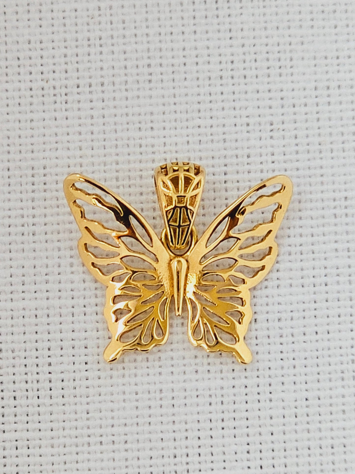 Butterfly Gold Pendant.