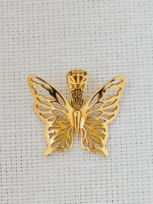 Butterfly Gold Pendant.