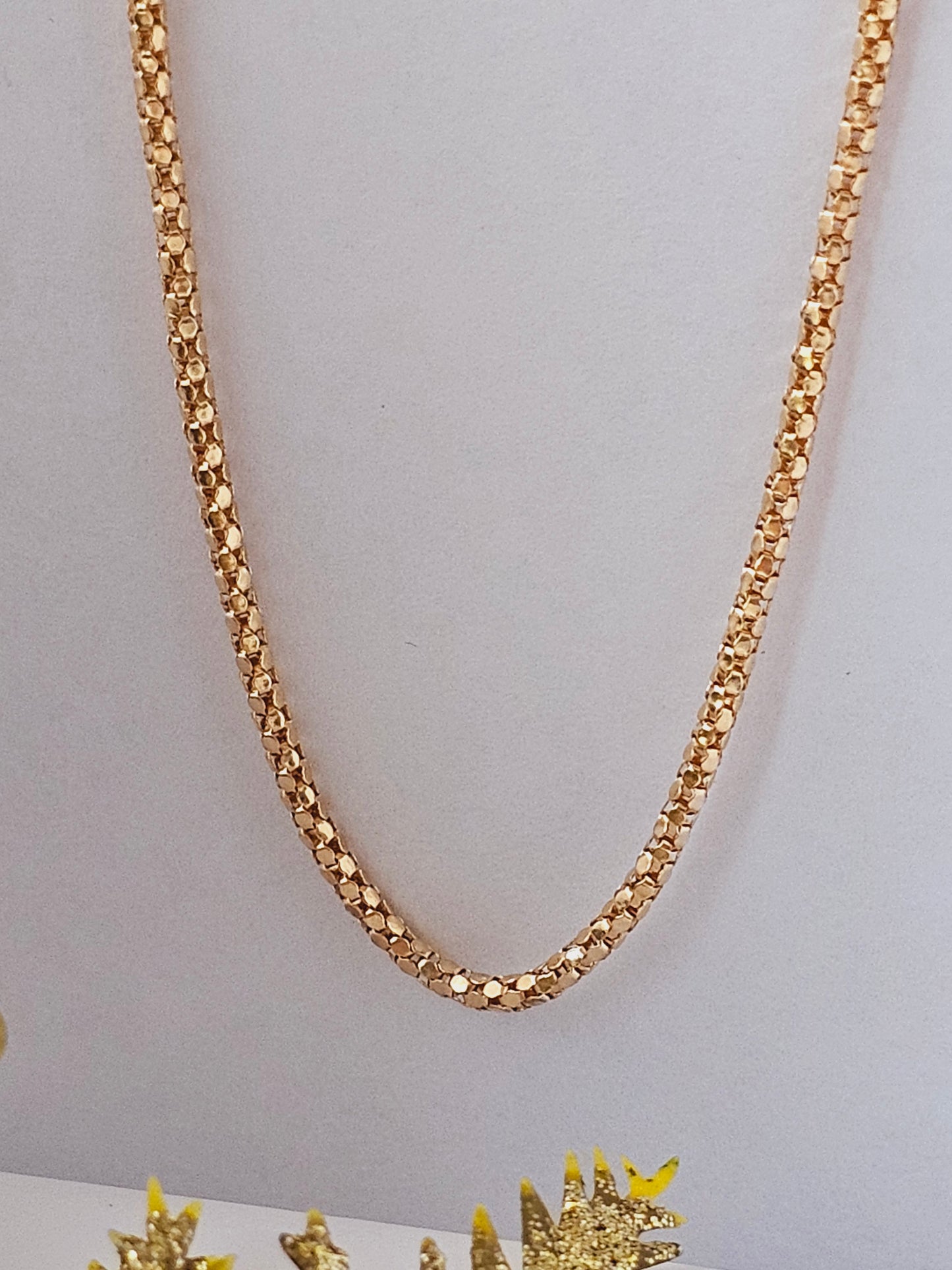 Chain model  snake 18k gold 18"