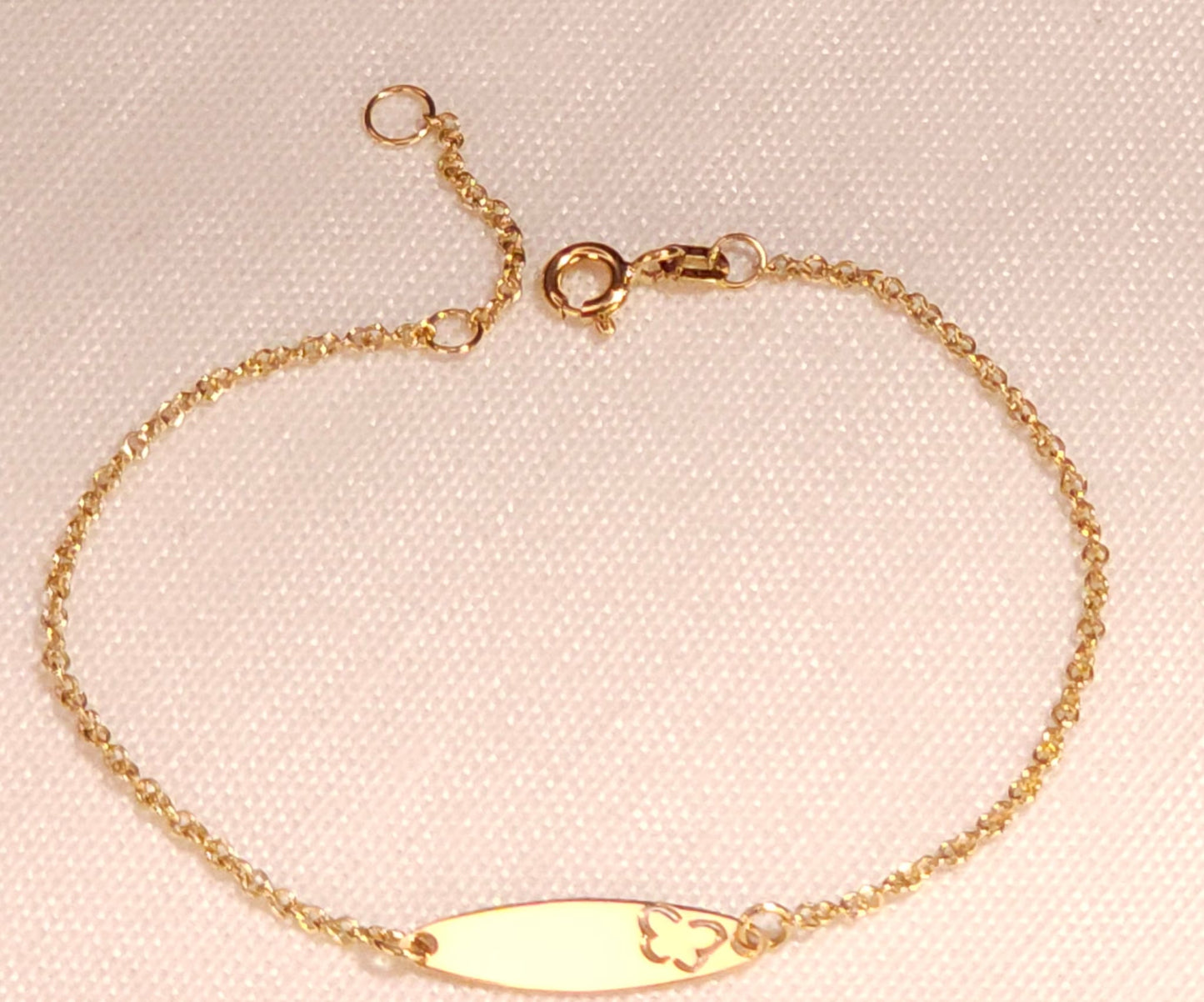Bracelet Butterfly Kids / custom name.
