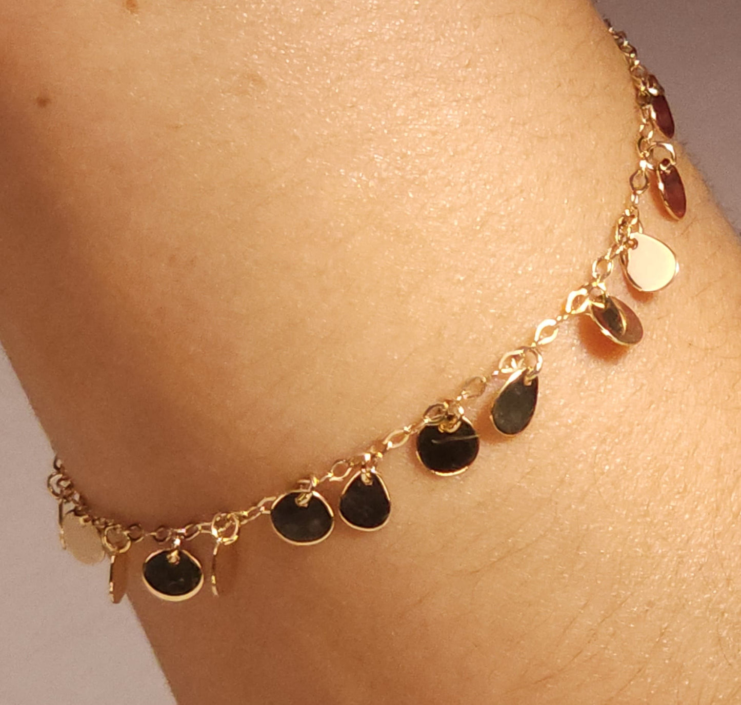 Bracelet Placas Colgantes.