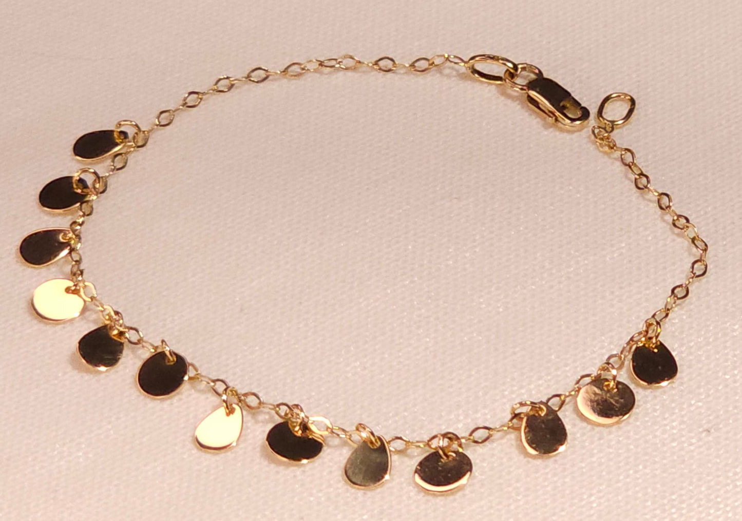 Bracelet Placas Colgantes.