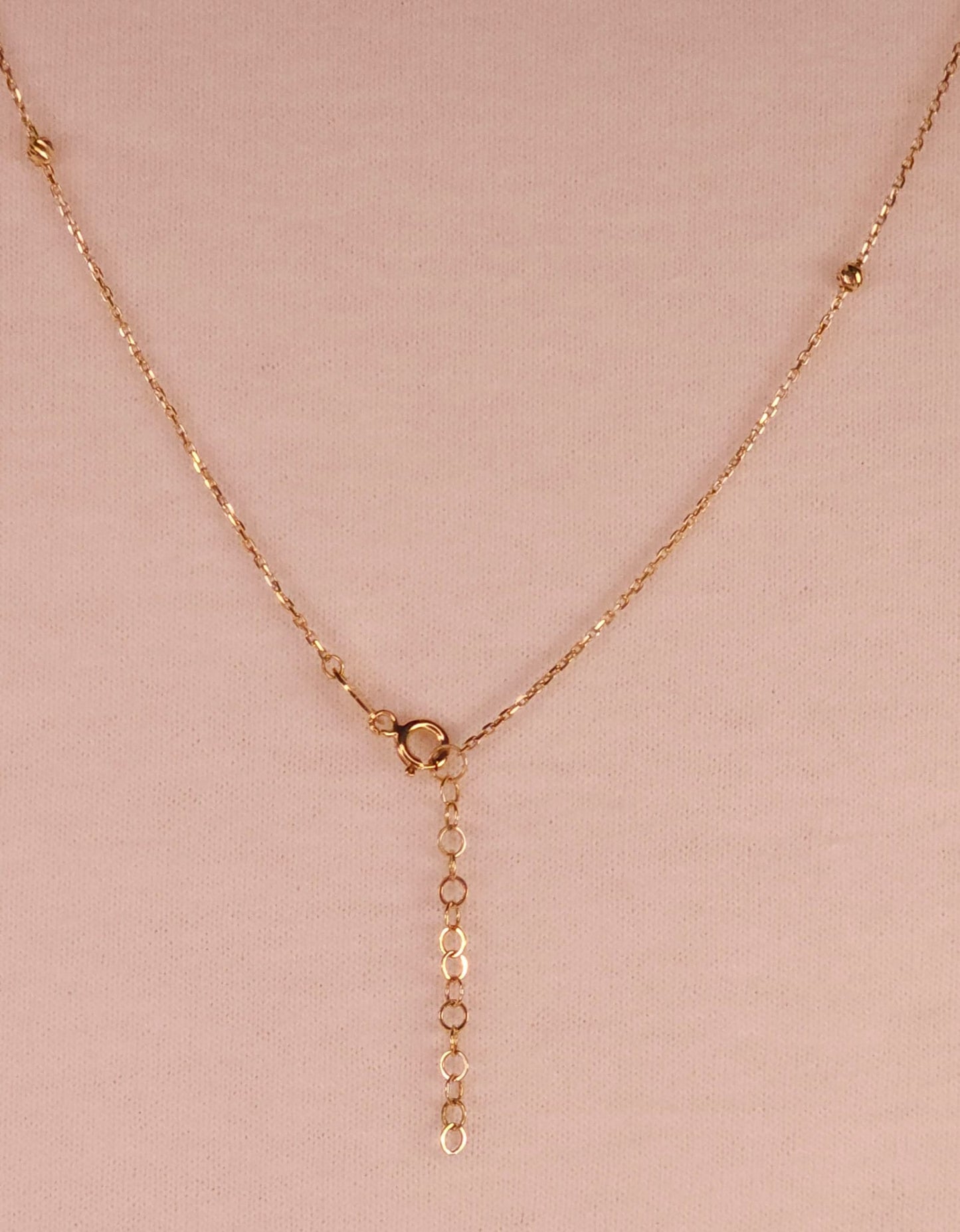 Necklace Choker Gold 3 tones