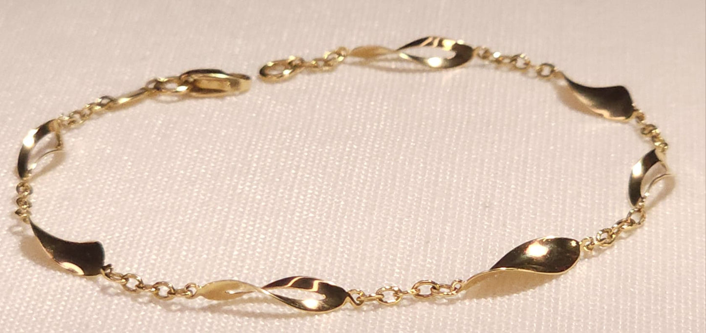 Bracelet con Hojuelas.
