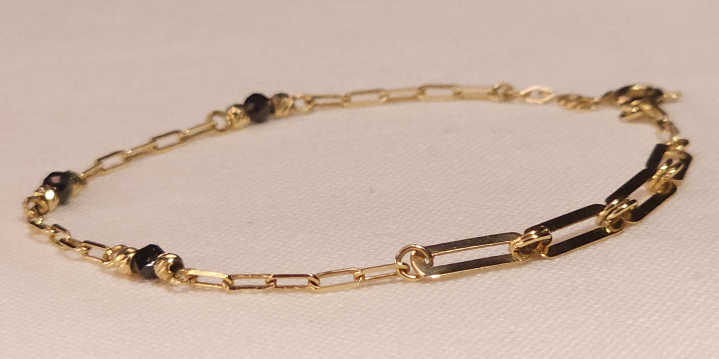 Bracelet Click con esferas.