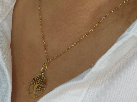Necklace with Tree of Life pendant